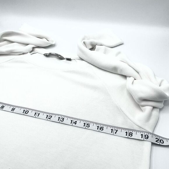 Athleta Serenity criss cross sweater in white - Picture 4 of 6